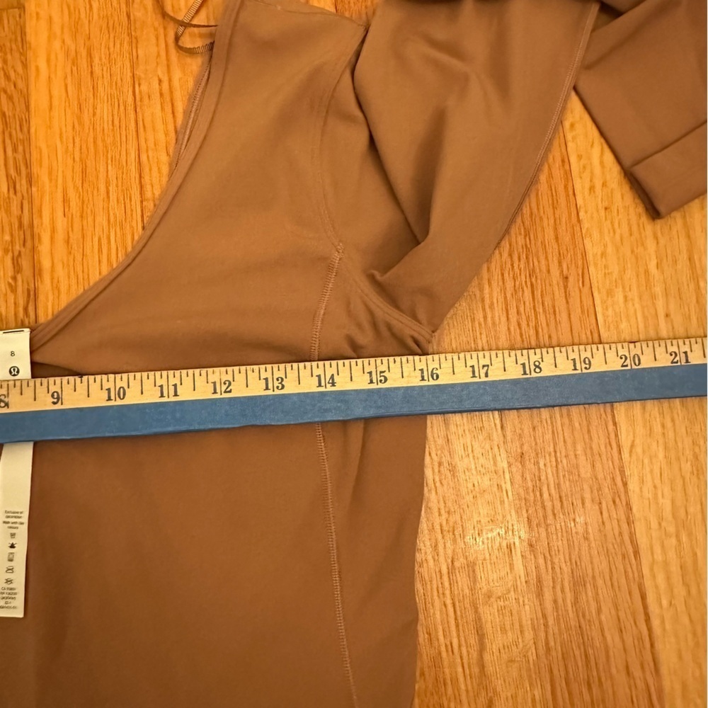 Lululemon Align Long Sleeve Shirt Roasted Brown Size : 8  (j6j - Picture 10 of 11